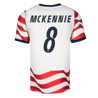 Billige Fotballdrakt Forente stater Weston McKennie #8 Replika Hjemmedrakt VM 2026 Kortermet